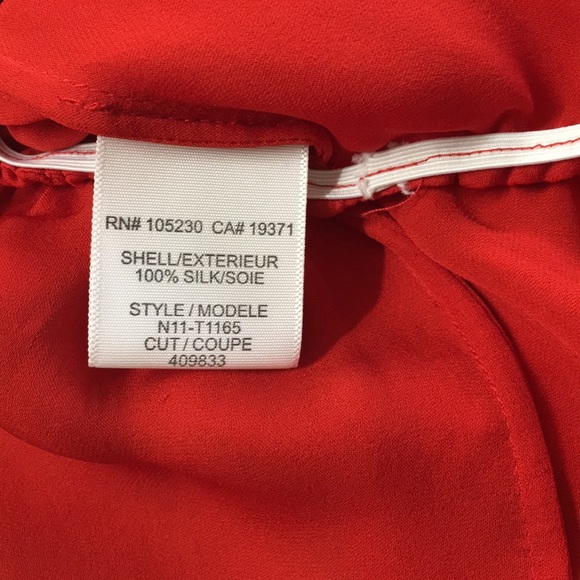 Joie Silk Cap Sleeve Peplum Top, Small - Picture 8 of 8